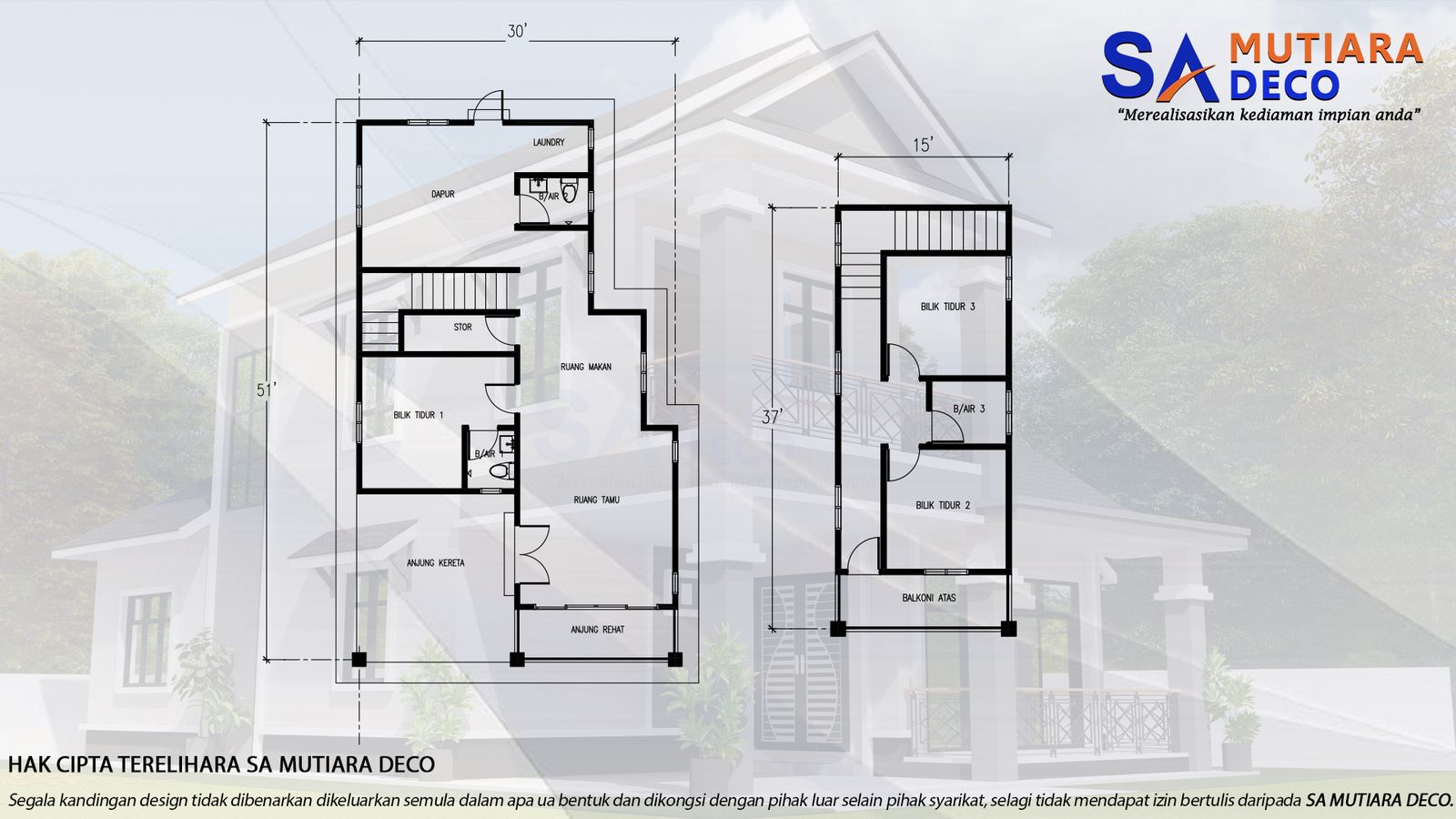 Mutiara Nirmala 1908 - Floor Plan